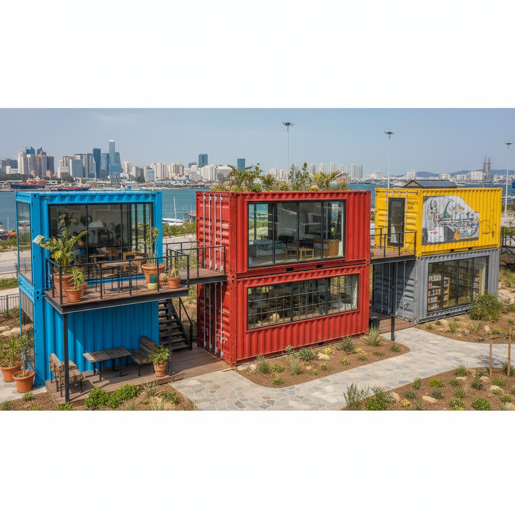 фото Переоборудование морских контейнеров: идеи и реализация