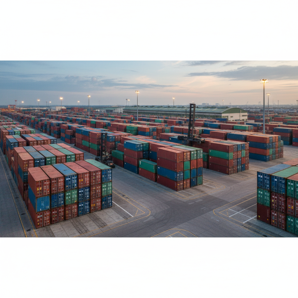 фото Хранение морских контейнеров: требования и оптимальные условия