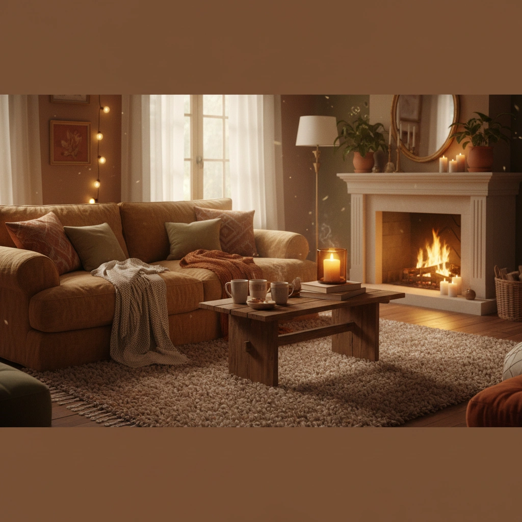 фото Тёплые оттенки в интерьере: как создать уютную атмосферу