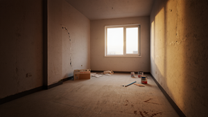 До ремонта 1-комнатной