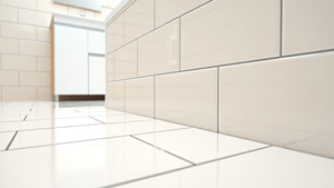 После укладки плитки